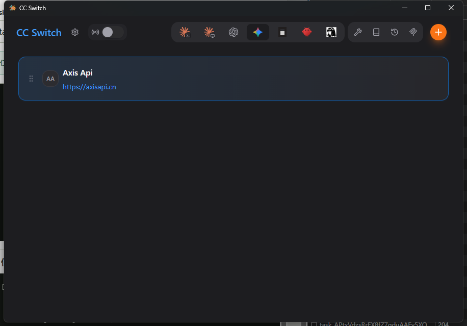 CC Switch | Axis API Docs